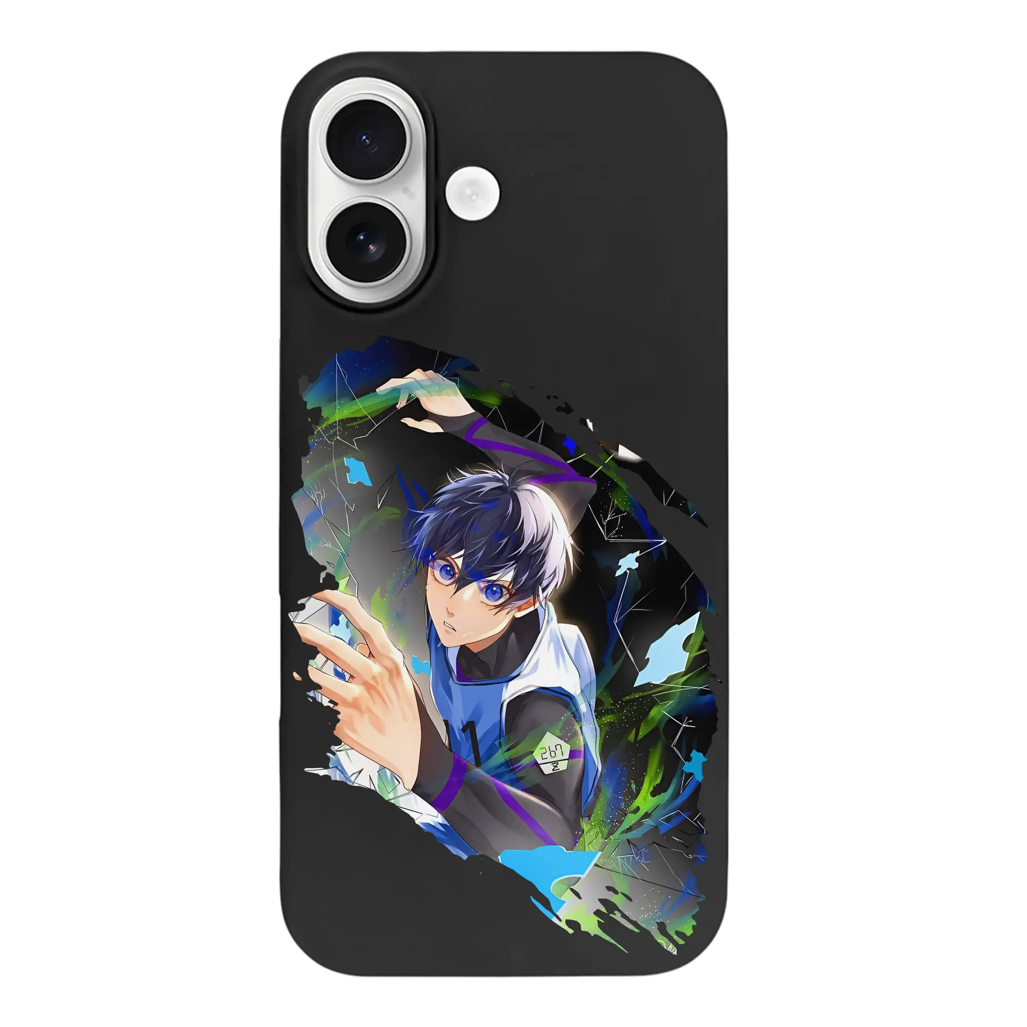 ブルーロック グッズ 潔 世一 - iPhone 17 シリーズ シリコンケース 薄型 耐衝撃 指紋防止 ソフトタッチカバー 精密フィット 傷防止 保護ケース iPhone 17/17 Air/17 Pro/17 Pro Max 対応